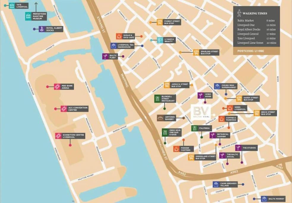 Liverpool City Centre Apartment Baltic Triangle Dış mekan fotoğraf